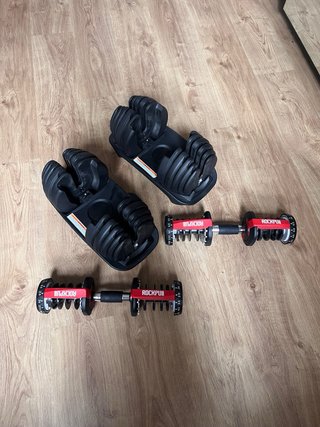 2 Mancuernas Ajustables 24Kg RockPull