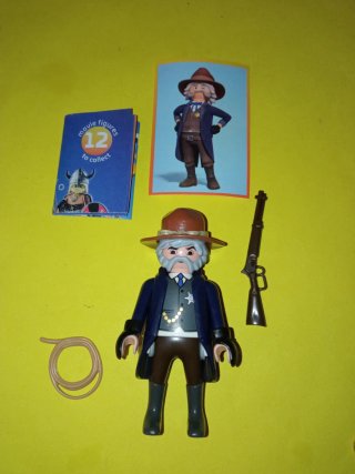 Playmobil figura sheriff la película serie 1 oeste