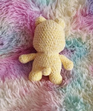 Muñeco oso amoroso Crochet