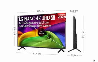 Smart TV LG 50 4K UHD AI NU80