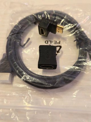 Cable HDMI Y ADAMPADOR