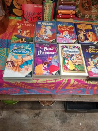 Lote VHS Clásicos Disney (Español)