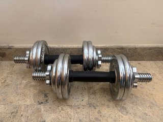 Set Mancuernas 14 kg