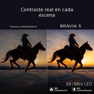 Sony BRAVIA 5, Mini LED 85 Pulgadas, XR con IA