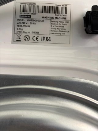 Lavadora Samsung 9 KG NUEVA