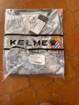 Camiseta RCD Español Kelme Talla 2XL
