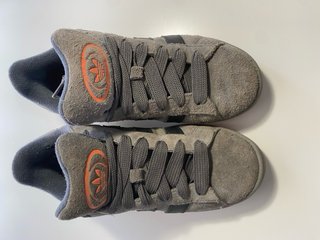 Adidas Campus Gris y Naranja