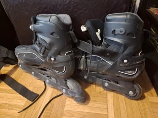 Pack Patines Oxelo Talla 45.5 + Accesorios