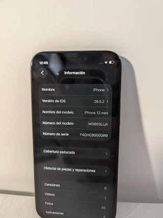 iPhone 12 Mini Negro
