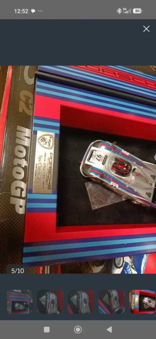 Porsche 908 Scalextric 1/32 Martini Racing