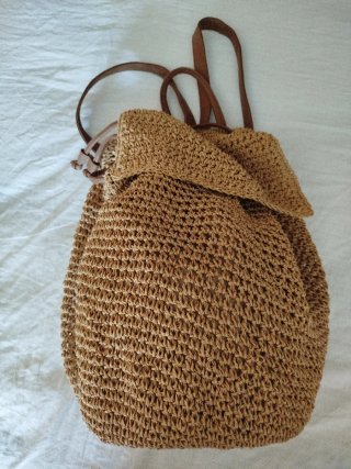 Mochila de esparto