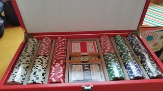 Maletín Póker Fichas y Cartas