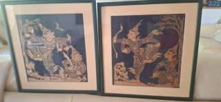 2 Cuadros Tailandeses Originales. 5€ cada uno