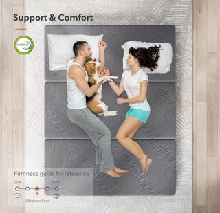 Colchón Plegable Sweetnight Espuma Viscoelástica