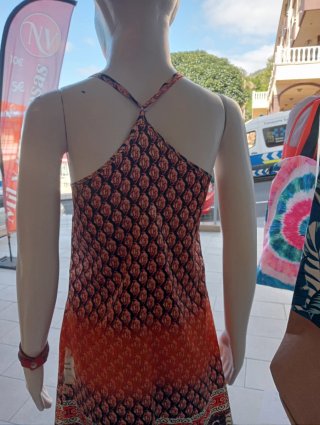 Vestido de verano estampado talla L