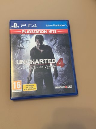 Lote 2 Juegos PS4: Uncharted 4 y The Last of Us