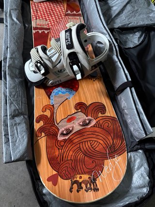 Tabla Snowboard con Protecciones