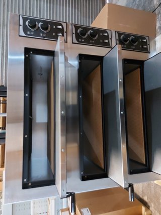 HORNO ELECTRICO PARA 1+1+1 PIZZAS DE 45CM