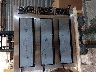 HORNO ELECTRICO PARA 1+1+1 PIZZAS DE 45CM