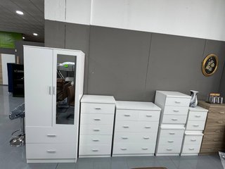 Conjunto dormitorio juvenil blanco