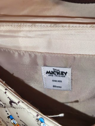 Bolso Disney Pato Donald Beige Marrón