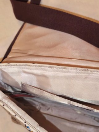 Bolso Disney Pato Donald Beige Marrón
