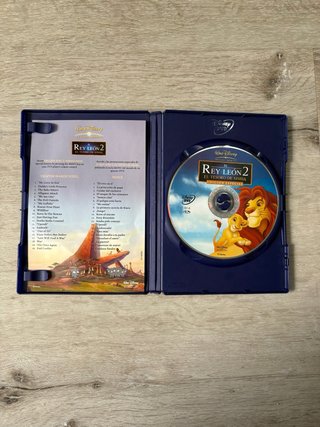El Rey León 2: El Tesoro de Simba DVD