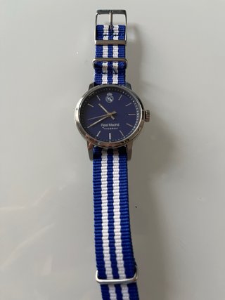 Reloj Real Madrid niño azul y blanco