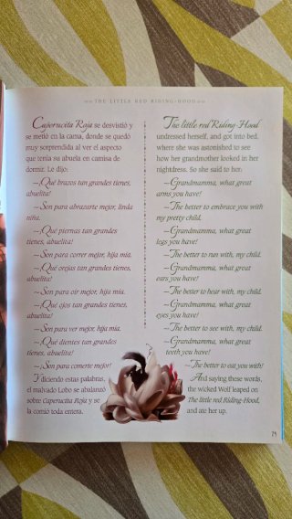 Cuenta cuentos bilingüe, español e inglés