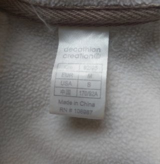 Chaqueta polar mujer Talla M