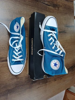 Zapatillas Converse Azul Talla 46 Nuevas
