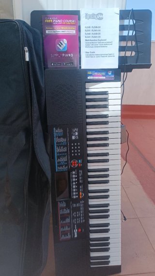 Teclado Rockjam 61 Teclas + Funda
