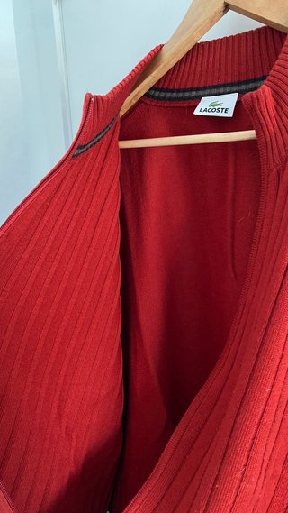 Jersey Lacoste Talla XXL Rojo