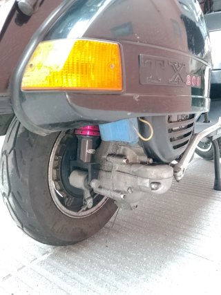 Vespa 200tx Negra Scooter