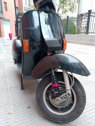 Vespa 200tx Negra Scooter