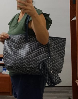 Borsa Goyard Viola e Gialla
