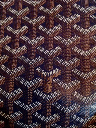 Borsa Goyard Viola e Gialla