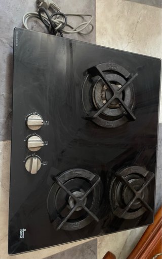 Placa de gas Teka 3 fuegos