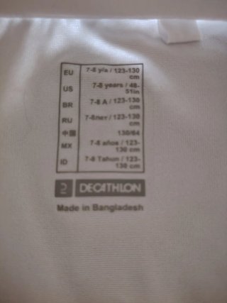 Polo ultra blanco tenis niño