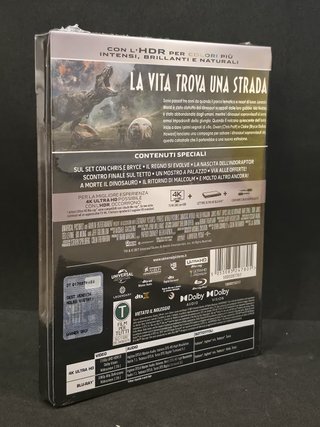 Jurassic World Il Regno Distrutto 4K + Blu-Ray