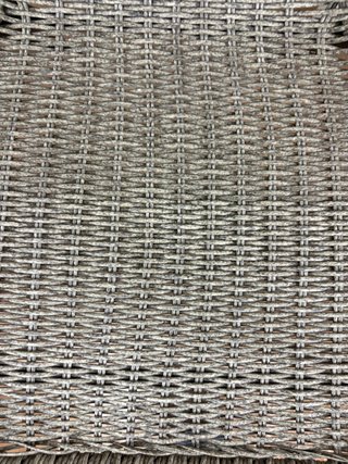 2 SILLAS EXTERIOR MIMBRE GRIS