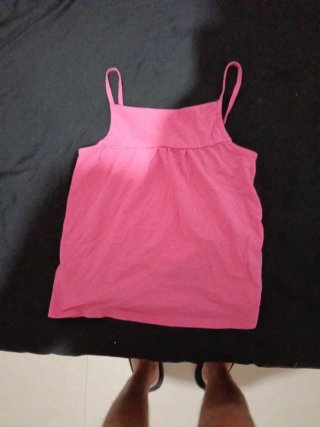 Top niña rosa tirantes