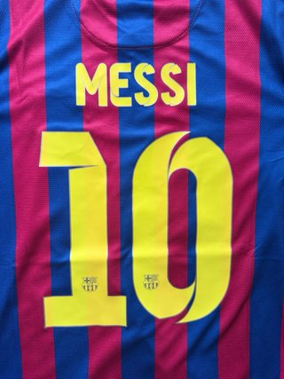 Camiseta FC Barcelona Messi 12/13 Nike