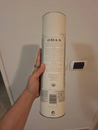 Contenitore (vuoto) Oban Scotch Whisky