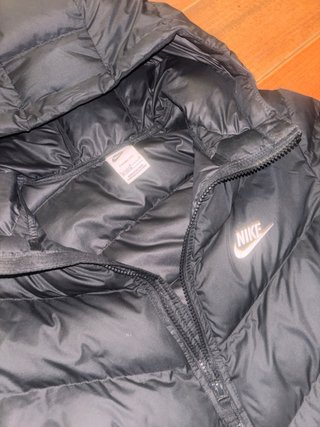 Abrigo Nike Negro niño con Capucha 147-158cm