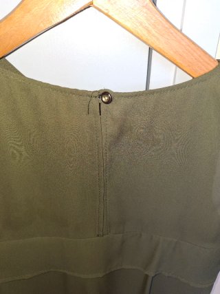 Blusa de verano verde botella