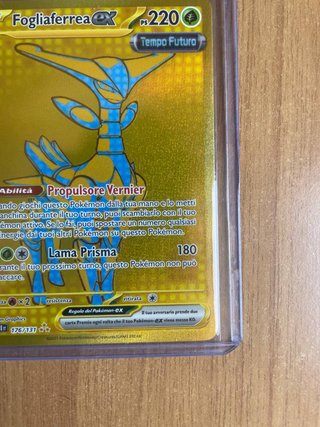 Pokemon Fogliaferrea Ex 176 Near Mint Italiano