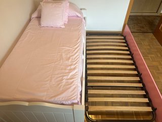 Cama nido + Mesilla El Corte Inglés Madera Maciza