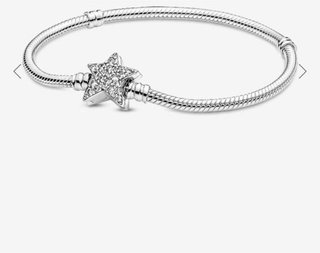 Pulsera Pandora Cadena de Serpiente estrella