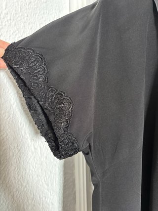 Vestido y abrigo fiesta hecho a medida